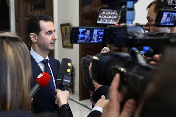 Bachar al-Assad exclut de négocier son départ