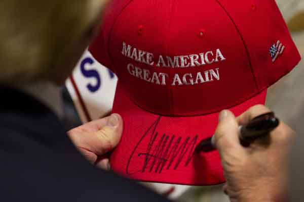 «Conserver sa grandeur à l’Amérique»: Trump dépose son slogan pour 2020