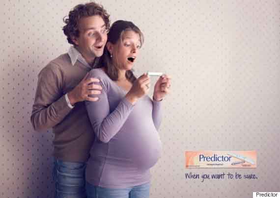 Cette pub de test de grossesse est absurde