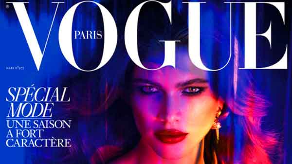 Cette Une de Vogue représente une première en France