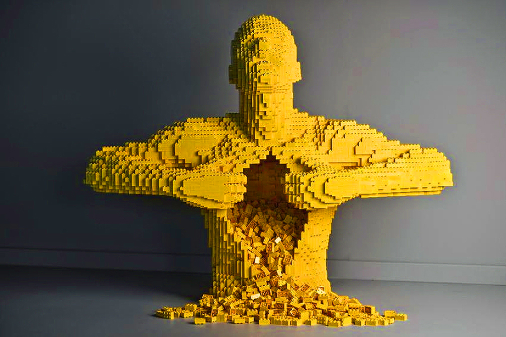Découvrez la décoration avec des pièces de Lego