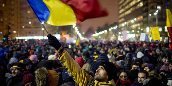 Nouvelles manifestations record en Roumanie