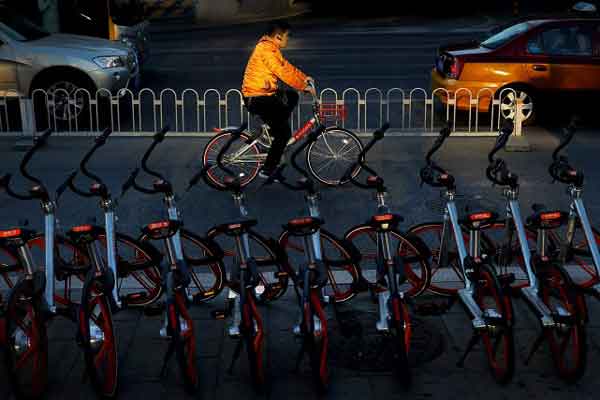 Le vélo partagé 2.0 explose en Chine