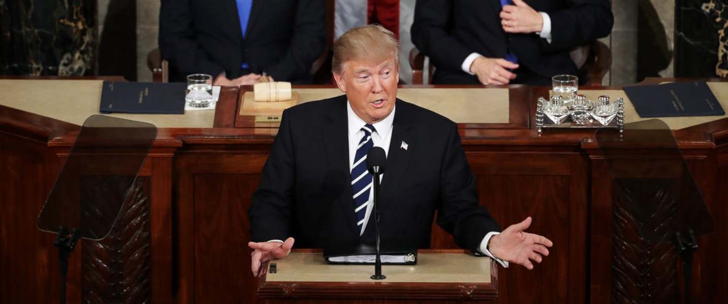 Au Congrès, Donald Trump promet le «renouveau de l’esprit américain»