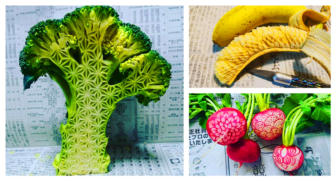 Mukimono, l’art japonais de sculpter les aliments