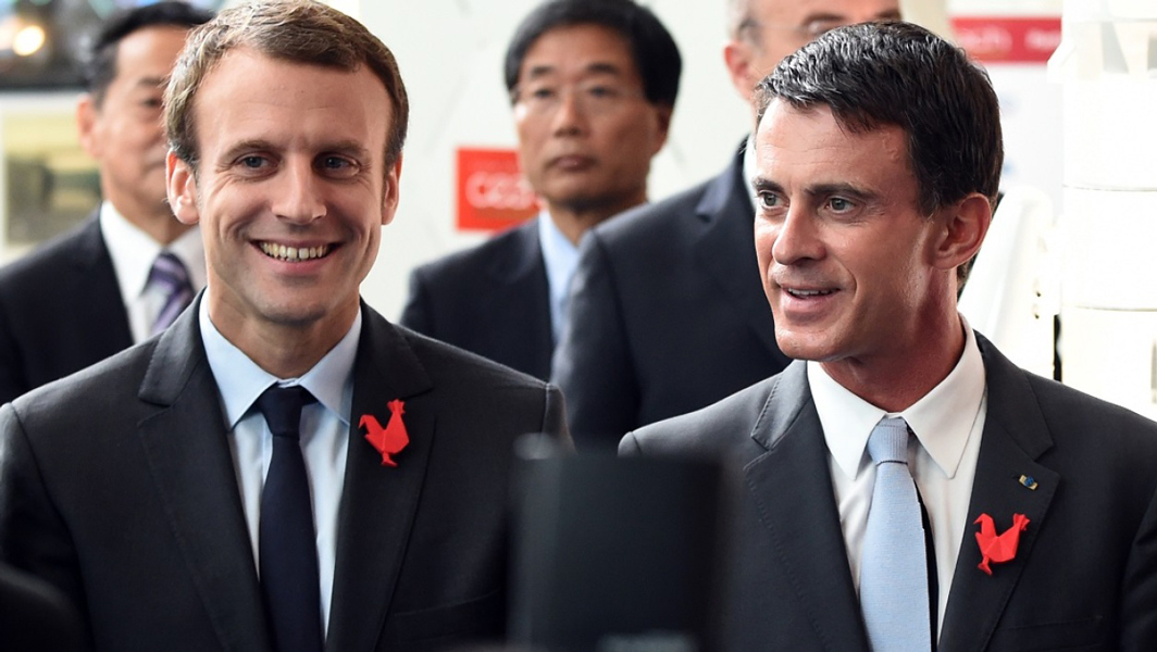 France: Manuel Valls soutient Emmanuel Macron