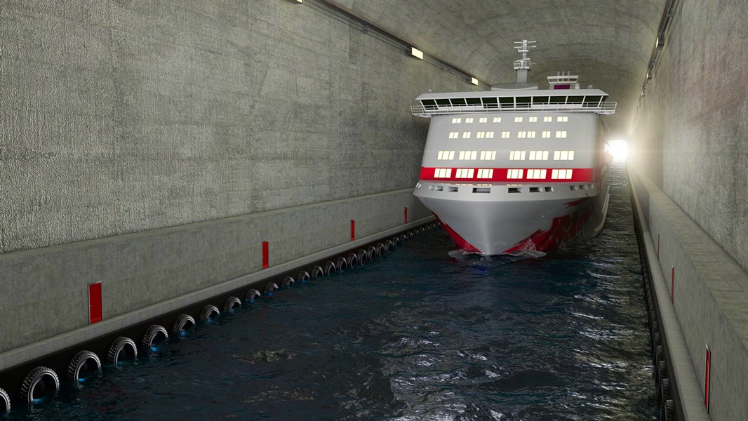 Le premier tunnel maritime au monde sera bâti en Norvège