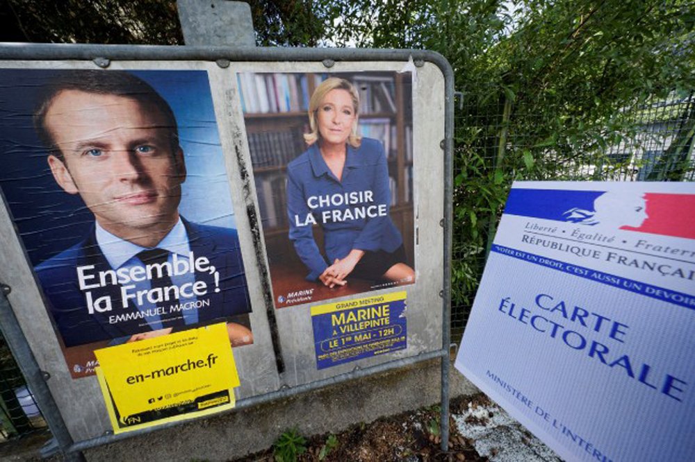 Dernière ligne droite pour Le Pen et Macron