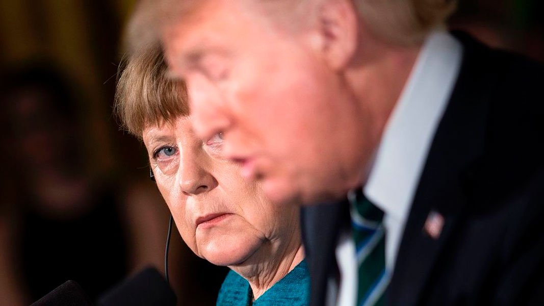 Le ton et la tension montent entre Angela Merkel et Donald Trump