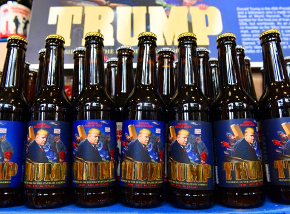 “Trump”, nouvelle marque de bière artisanale en Ukraine