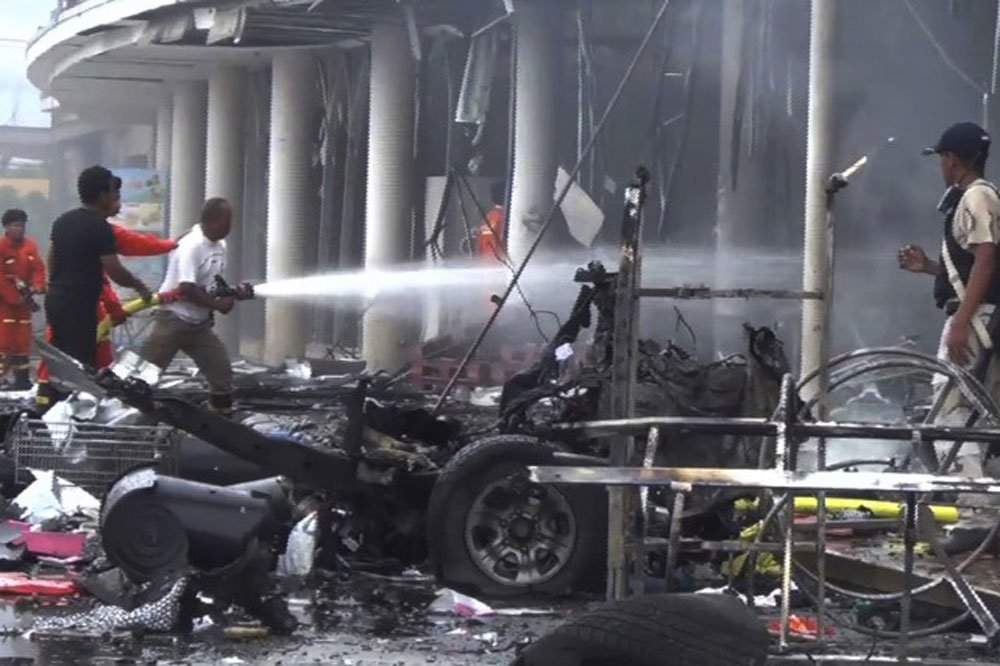 Thaïlande: l’explosion d’une voiture piégée fait plus de 50 blessés