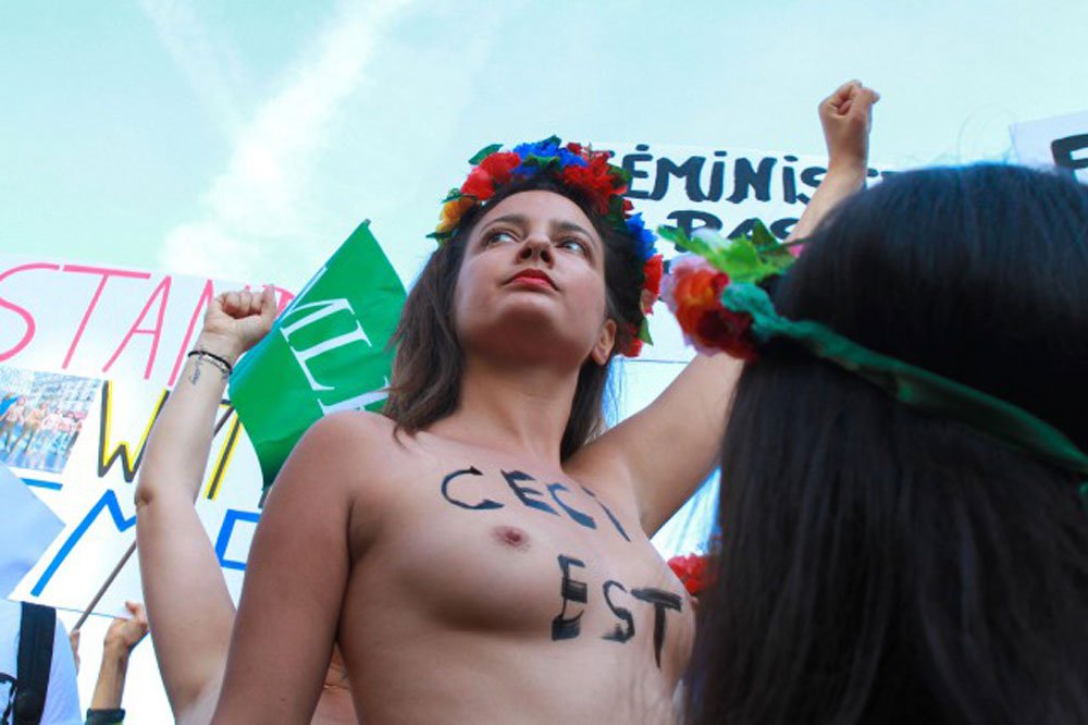 Les Femen revendiquent un usage politique du corps