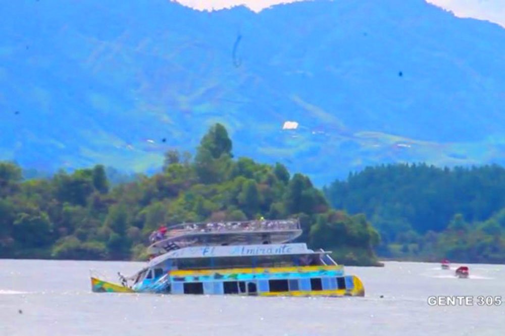 Colombie: Plusieurs morts et disparus dans le naufrage d’un bateau touristique