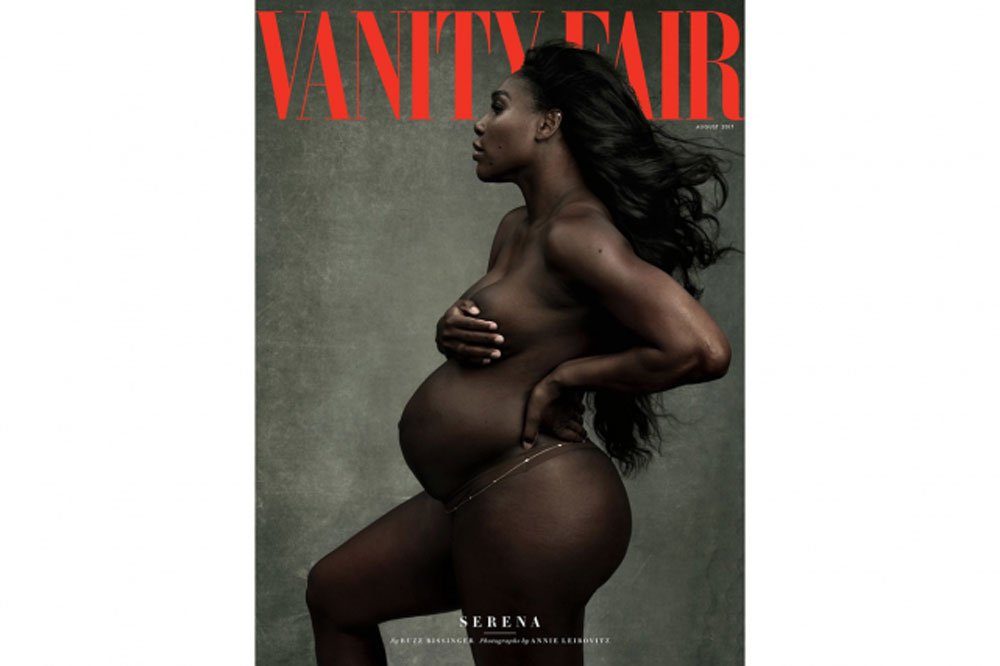 Serena Williams nue à la une de Vanity Fair