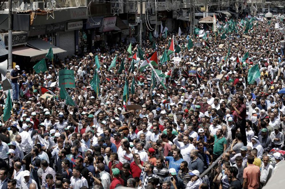 Jordanie: manifestation contre les mesures israéliennes à Jérusalem