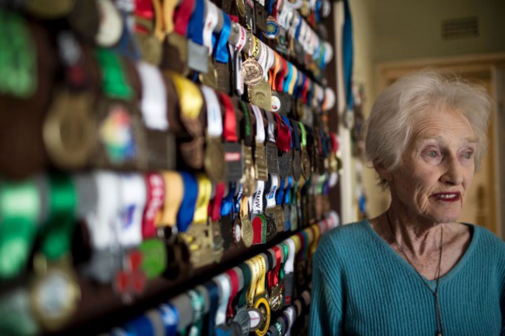 Cette grand-mère marathonienne affole les chronos