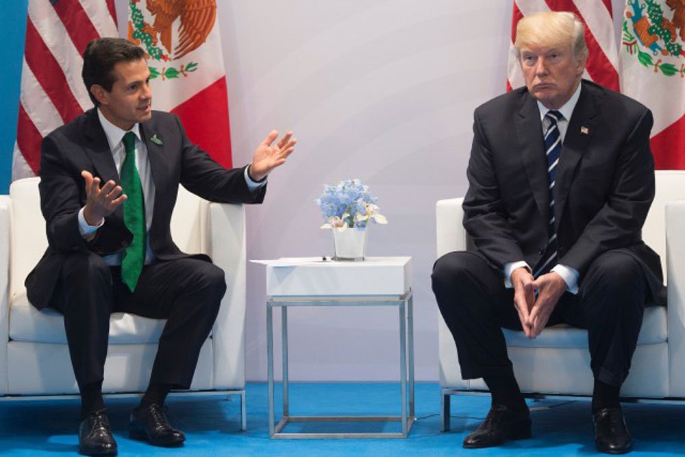G20 : Trump insiste pour que le Mexique finance le mur