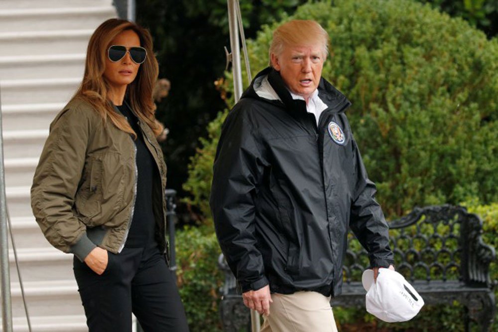 Le look de Melania Trump pour les inondations fait sourciller