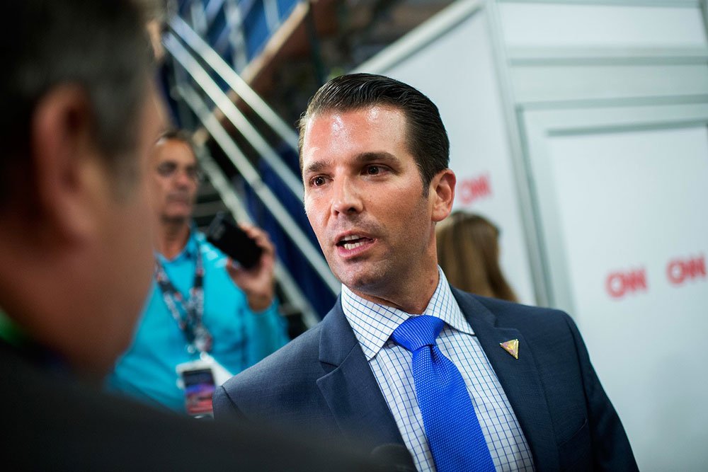 Donald Trump Jr. interrogé sur la Russie à l’abri des caméras