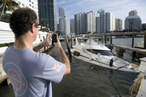 à Miami : Irma “Spectaculaire mais pas catastrophique”