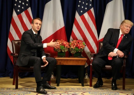 Climat: la France presse Trump de rester dans l’accord de Paris