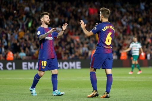 Espagne Le Barça écrase Eibar Messi Puissance 4