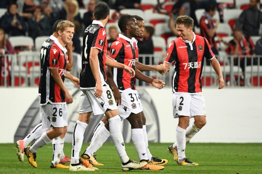 Europa League: Nice convaincant, pas Marseille