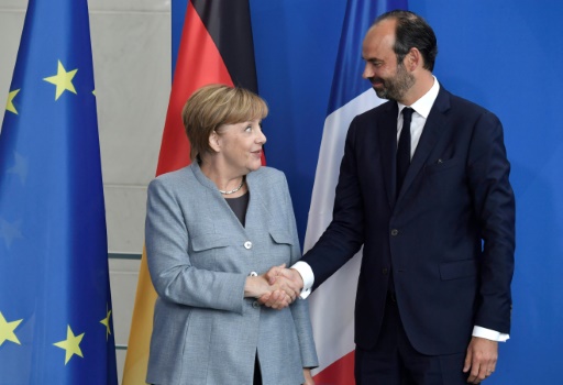 Europe: Edouard Philippe défend à Berlin les projets de Macron