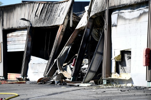 Grenoble: un violent incendie ravage la gendarmerie