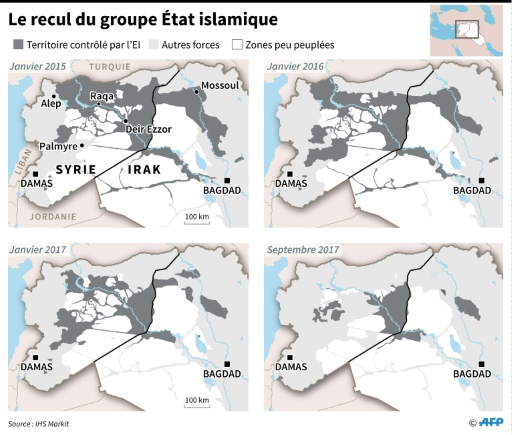 Irak: début de l’offensive contre l’un des deux derniers bastions de l’EI