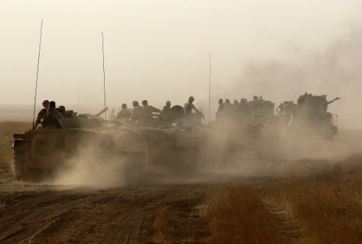 Irak: les forces gouvernementales à Al-Charqat, fief de l’EI sur la route de Hawija