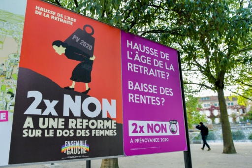 Les Suisses disent “non” à la réforme des retraites