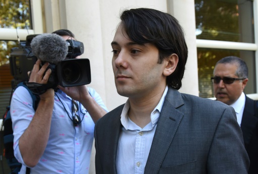 Martin Shkreli en prison après avoir menacé Hillary Clinton