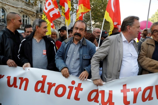 Martinez revendique une mobilisation “équivalente” au 12 septembre