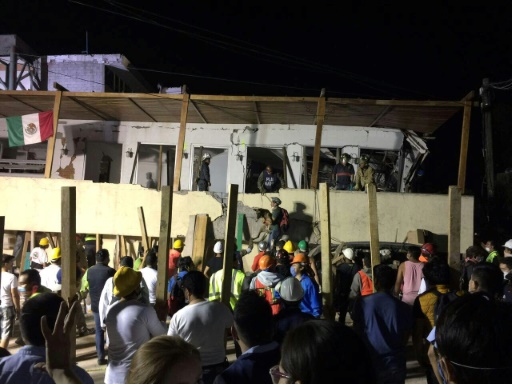 Mexique: un séisme fait 248 morts, dont au moins 21 enfants