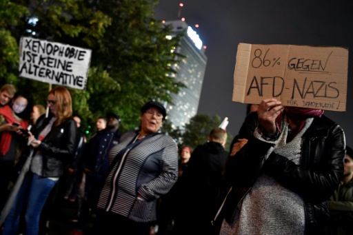 “Nazis dehors”: des centaines d’Allemands dans la rue contre l’AfD