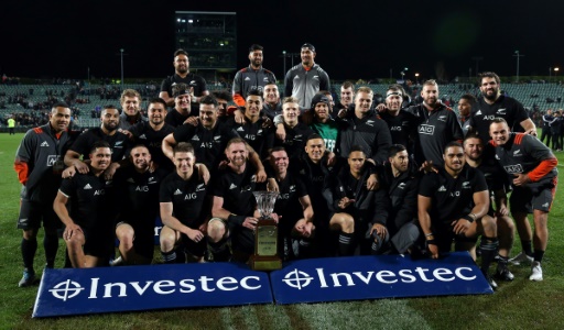 Rugby Championship: les All Blacks remportent une victoire record 57-0 face aux Springboks