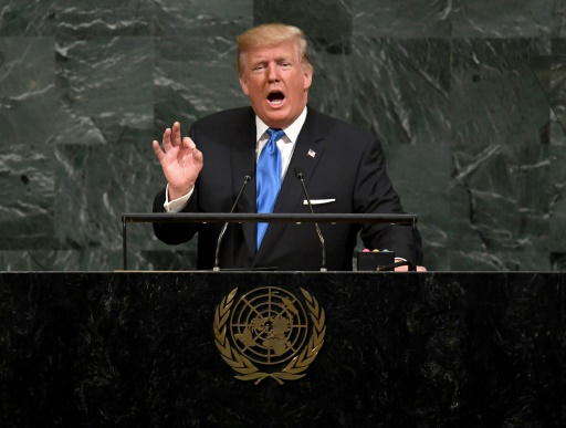 Trump à l’ONU menace de “détruire totalement” la Corée du Nord