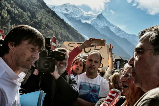 Vallée de l’Arve: Hulot n’a “pas de baguette magique” contre la pollution