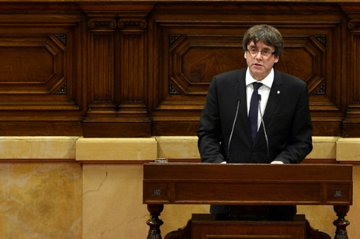 Catalogne: réunion de crise à Madrid après la déclaration d’indépendance “suspendue”