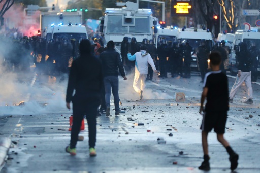 Clasico OM-PSG: dix supporters marseillais interpellés, trois blessés légers