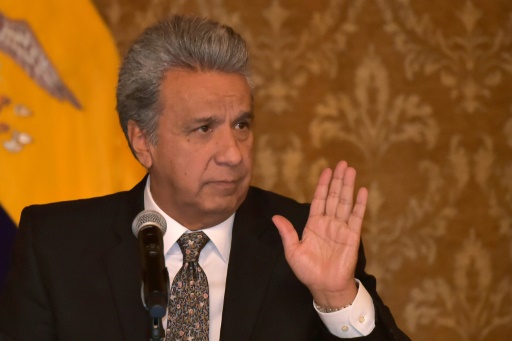 Equateur: Moreno désigne un vice-président par intérim