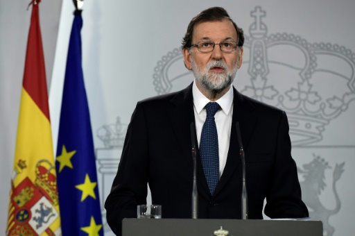Espagne: la Constitution permet à Madrid de “prendre le contrôle” en Catalogne