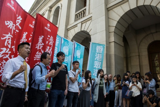 Hong Kong: le militant Joshua Wong libéré sous caution