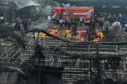Indonésie: 47 morts dans l’incendie d’une usine de feux d’artifice