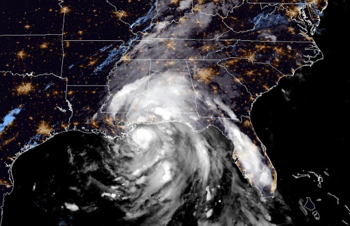 La tempête tropicale Nate se dissipe rapidement au-dessus des Etats-Unis