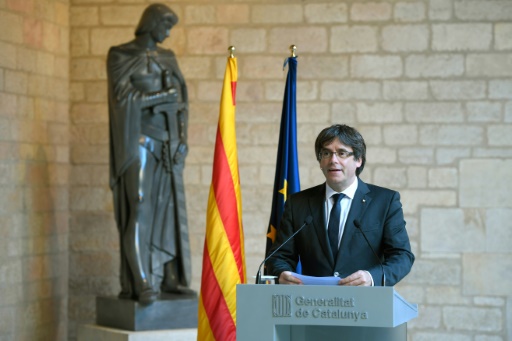 Le président catalan renonce à convoquer des élections