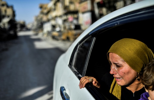 Le temps d’une journée, voir Raqa et pleurer