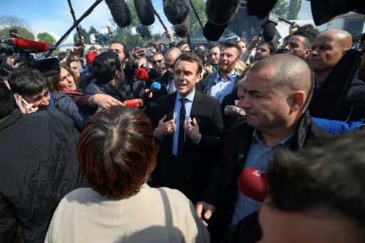 Macron de retour à Amiens auprès des salariés de Whirlpool