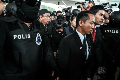 Malaisie: les accusées sur les lieux de l’assassinat de Kim Jong-Nam